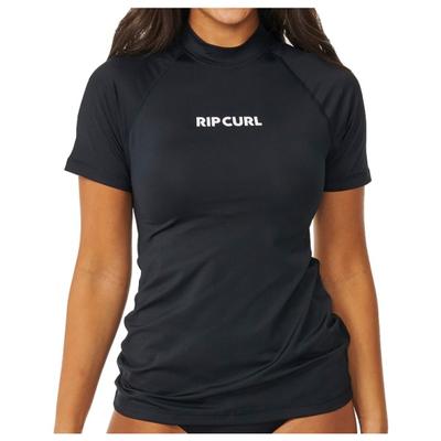Rip Curl - Women's Classic Surf S/S UPF Rashguard - Lycra Gr L schwarz Image