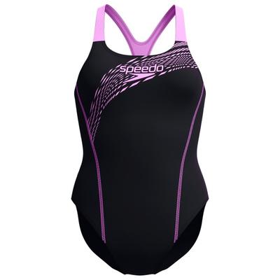 Speedo - Women's Medley Logo 1 Piece - Badeanzug Gr 40 schwarz Image