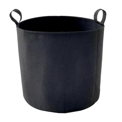 Pflanzbeutel aus Textilfilz Schwarz - Pflanzsack, Ø 40 cm 50,3L Image