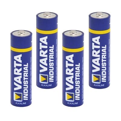 4x 1,5V Batterie,Typ AA, "Varta Industrial" Image