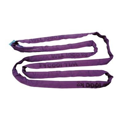 Rundschlinge doppelt ummantelt, 2m, Tragkraft 1t/2t, violett Image