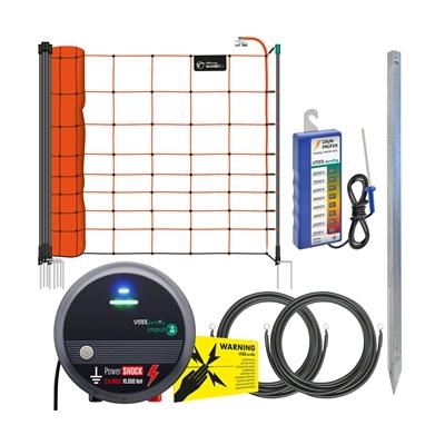 VOSS.farming Schafzaun-Set, inkl. Weidezaungerät 230V und Schafnetz Image