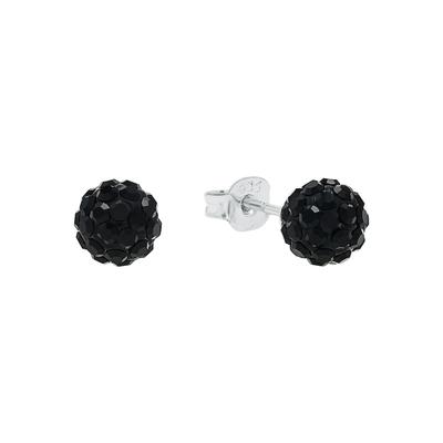 amor Ohrstecker Schwarz Damen Image