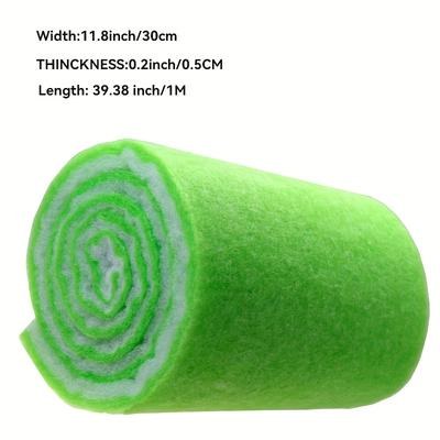 TEMU 1pc High- Aquarium Filter Pad, Non-electric Foam Filtration Material For Fish Filtration, Mechanical Filtration Media, Cutting For Aquariums, Fish Filter Image