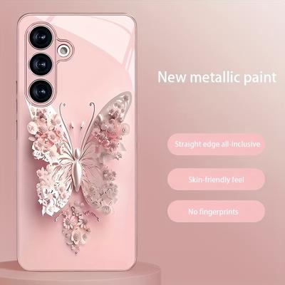TEMU Suitable / S24 Ultra/s23/s22/a73/a72 Of Simple Personality Full Edge Luxury Lightweight Dust Resistant And Anti-fall Protection Image