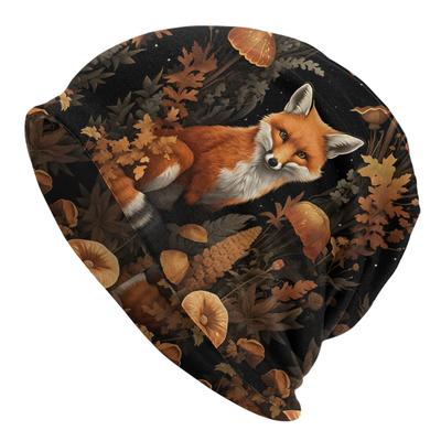TEMU 1pc Fashionable Skullies In , Knitted No-brim Hat Image