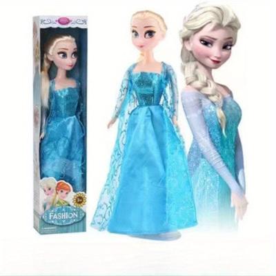 TEMU Princess Anna Rubber Action Figure, Mixed Colors, Ideal Gift For Girls