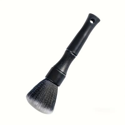 TEMU 1pc Car Interior Detail Brush, Soft Bristle Cleaning Brush, Dusting Brush, Car Interior Cleaning Tool, Car Detail Brush, Car Dashboard Dusting Brush, Without Battery, Uncharged, Plastic Material Image