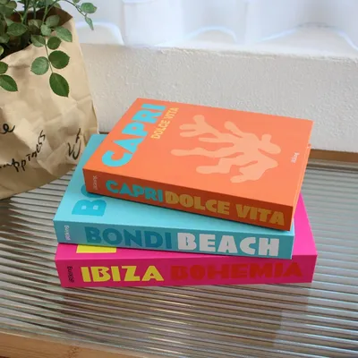 3Pcs/Set Multiple Size Fake Books Ornament Decorative Fake Book For Home Bookshelf Decor Living Room Coffee Table Books