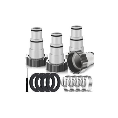 SNQ - Lot de 4 adaptateurs de piscine a pour piscines Intex, adaptateur de tuyau de piscine a 32-38 Image