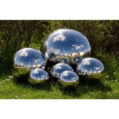Dekokugel Gartenkugel 4-150 cm poliert aus hochwertigem Edelstahl Dekokugel Größe 58cm - Köhko Image