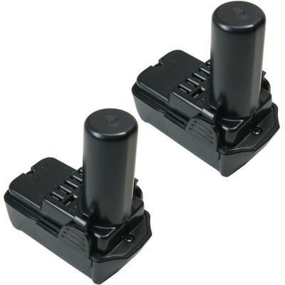 Trade-shop - 2x Premium Li-Ion Akku 10,8V / 2000mAh ersetzt Hitachi BCL1015 BCL1030 BCL1030A Image