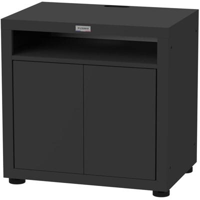 Kochmöbel mit Ablageboden, 80 x 55 cm Schwarz Image