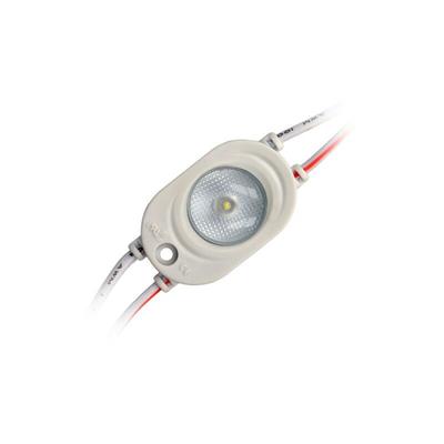 Led Line - 20x 12V dc 1-LED Modul 1W Kaltweiß 95lm smd 2835 IP65 Wasserdicht 170° Abstrahlwinkel Image