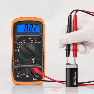 Linghhang - Digitalmultimeter, Mini-Multimeter mit manueller Reichweite, Batterietester, Messgerät Image