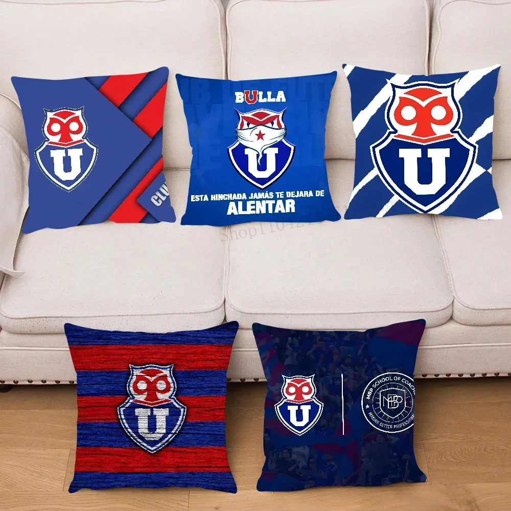 1pc Chile U-University Club B Kissen Fall Quadrat Kissen Schlafzimmer Sofa Freizeit Komfort Kissen Auto Wohnzimmer hause Dekoration