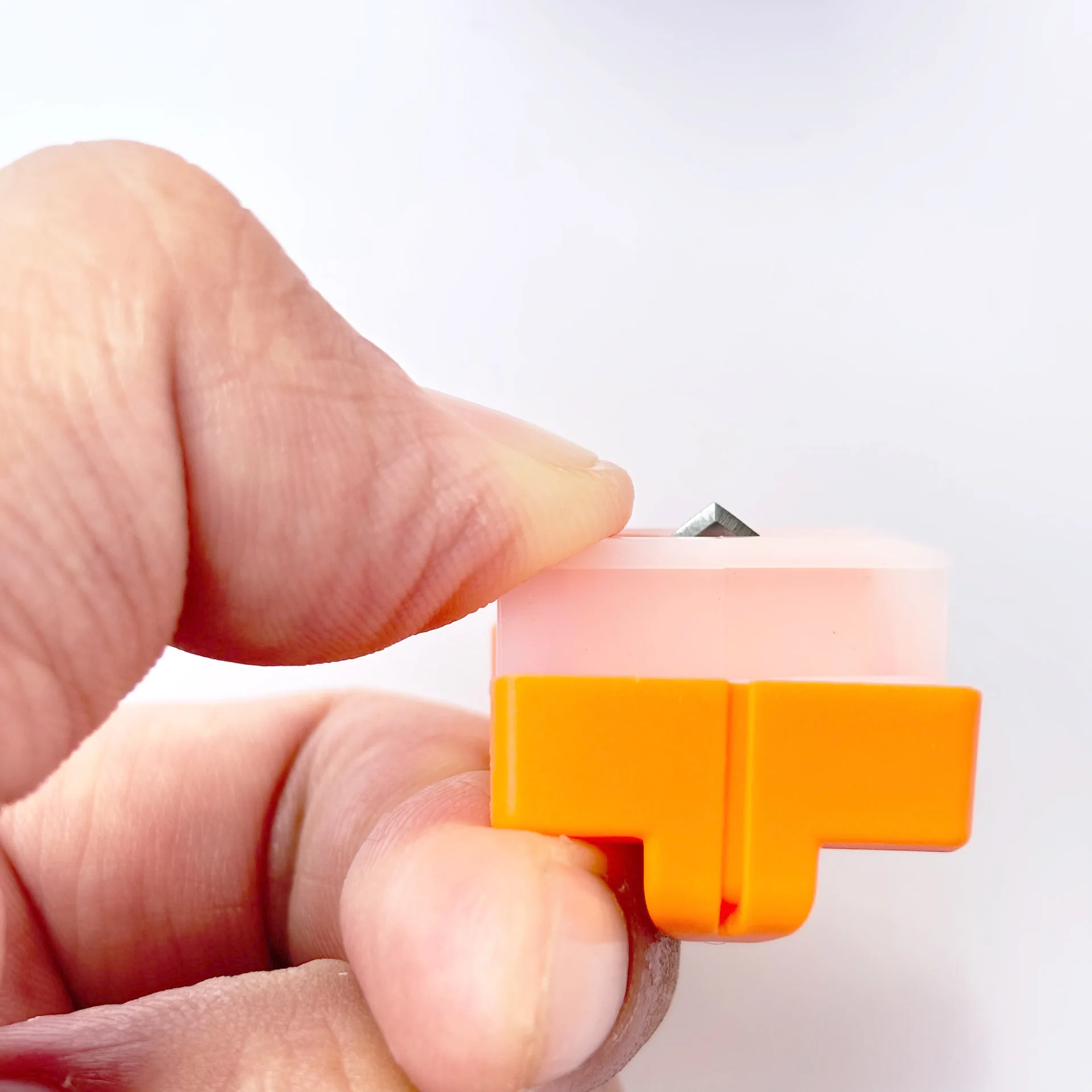 Ersatzkopf für verschiebbare Papierschneider, bidirektionale Ersatzklinge für Papierschneider, sicherer unsichtbarer A4-Papierschneider Image