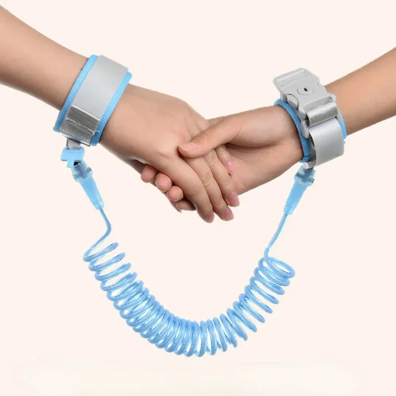 1 Meter langer Schlossschlüssel für Kleinkinder, kleine Kinder, Anti-Verlust-Traktionsseil für Anti-Verlust-Armband für Kinder und Baby-Sicherheitsgurt Image