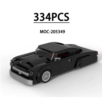 MOC- 205349 Neue 8w Racing Auto Montage Nähen Modell 334PCS Baustein Teile Kinder Baustein Image