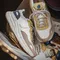 Maden New Summer Color-Block Running Shoes Men's Low-Top Chunky Sole Lace-up Shoes Breathable Casual Athletic Jogging Shoes