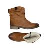 Rieker Damen Stiefelette, Gr. 42, orange, kein Etikett