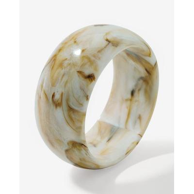Boston Proper - Off White - Marbled Acrylic Bangle