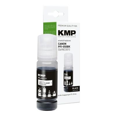 KMP Tintenpatrone ersetzt Canon »PFI050 BK« schwarz Image
