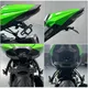 Support de plaque d'immatriculation caché ZX6R 2024, pour KAWASAKI ZX-6R NINJA ZX 636 2025, éliminateur de garde-boue arrière bien rangé, lumière LED