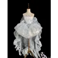 Stile francese romantico tubo Top fata Trailing Dress nuova primavera estate ragazza principessa