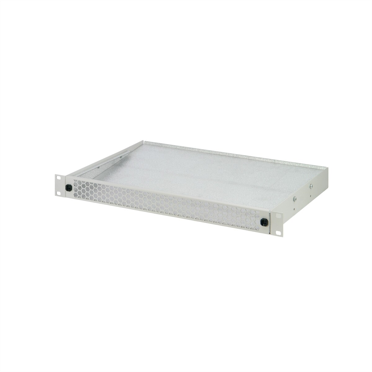 SCHROFF 1 HE Luftleiteinschub für 19"-Lüftereinschübe - LUFTZUFUEHR 1HE 2REI.RAL9006 Image