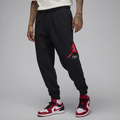 Nike Jordan Essentials Men's Fleece Baseline Trousers - Black - Cotton/Polyester