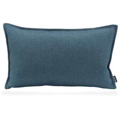 Dekokissen H.O.C.K. "Mali", blau (petrol, unifarben), B:30cm H:10cm L:50cm, Polyester, Dekokissen_Sitzkissen_Kissenhüllen, einfarbig, Kissenhülle mit Füllung, 1 Stück Image