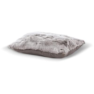 Dekokissen IRISETTE "Fox-Set 8950", silber (silberfarben), B:30cm L:50cm, Obermaterial: 85% Polyester, 15% Polyacryl, Dekokissen_Sitzkissen_Kissenhüllen, besonders kuschelig Image