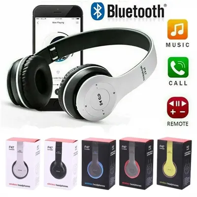 Handsfree Wireless Headphones Noise Canceling Headphone Earphone P47 headset Bluetooth Head Phone