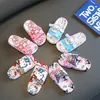 Kawaii Sanrio Slippers Summer Hello Kitty My Melody Kuromi Cinnamoroll Shoes Bathroom Indoor Flip