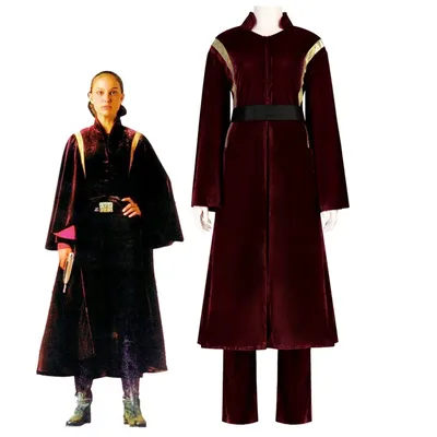 Padme Cosplay Amidala Rose Anzüge Film Space Battle Kostüm Frauen Roleplay Outfits Weibliche Image