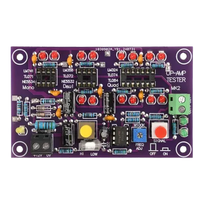 T2 Operationsverstärker OP AMP Tester für Single Mono Dual Quad OPAMP Chip High Speed Low Speed Image