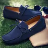 Hohe Qualität Männer Müßiggänger Wildleder Casual Schuhe Sommer Klassische Weiche Mokassins Männlich Fahren Schuhe Luxus Slip auf Männer Wohnungen Größe 38-49