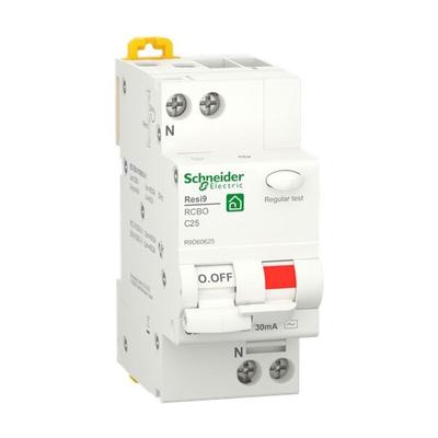 Schneider Electric - Schneider Fehlerstromschutzschalter 25A 1P+N 4,5kA 30mA ac Kurve c 2M R9D60625 Image