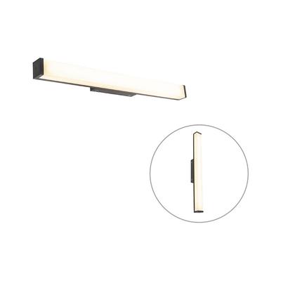 Moderne Badezimmerwandleuchte schwarz 62 cm IP44 - Cascada Image