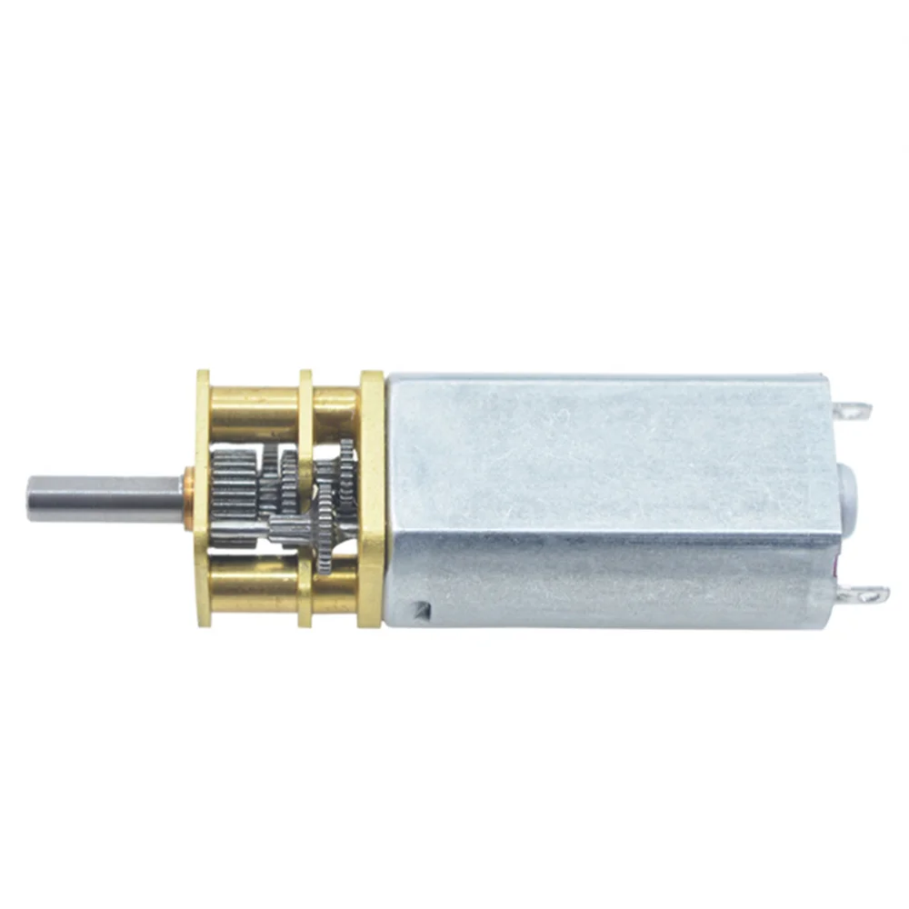 13GA 050 DC 6 V 12 V Mikro-Getriebemotor, Metallgetriebemotor mit hohem Drehmoment, 17–1200 U/min, einstellbare Geschwindigkeit, Vorwärts- und Rückwärtsgetriebemotor Image