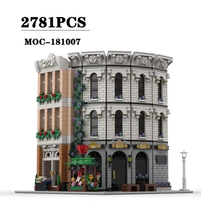 Baustein MOC-181007 modularen Bau Bank Montage Modell 2781pcs Jungen Puzzle Bildung Geburtstag Image