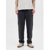 Schlupfchinohose JACK & JONES "JPSTKARL SKYE JOGGER SN", Herren, Gr. XL, N-Gr, schwarz (schwarz sand), Web, Obermaterial: 64% Lyocell, 30% Viskose, 6% Nylon, unifarben, modisch, loose fit knöchellang, Hosen