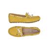 Geox Damen Halbschuh, Gr. 36, orange, Kunstleder, Leder