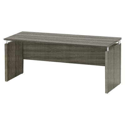 Mayline Medina 72"w Computer Desk Credenza, Gray