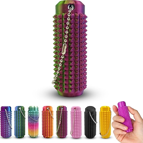 3D-Druck kleiner Autschies Schmerzstimulator Fidget Schlüsselanhänger, Angstlinderung Schmerzstimulator holpriger Fidget Schmerzstimulator Fidget Spielzeug Neuheit Geschenke für Freunde