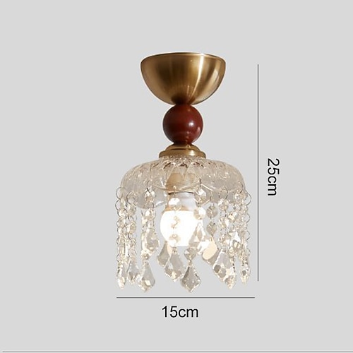 18 cm Kreis-/Runddesign Geometrische Formen Deckenleuchten Glas Metall Glas Künsterlischer Stil Moderner Stil Klassisch Künstlerisch Nordischer Stil 110-120V 220-240V Image