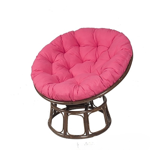 rundes Kissen für Balkon, Terrasse, Garten, Outdoor oder Indoor, Stuhlkissen, Hängekissen, Eier-Ersatz-Stuhlkissen Image