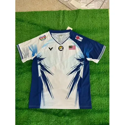 2025 New Malaysia Badminton Open Li Zijia Same Jersey Printing Breathable and Comfortable Sports
