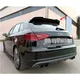 Maxton Style Per Audi A3 S3 S-Line 8V Sportback Facelift 2016-2020 Nero Lucido Auto Posteriore Tetto